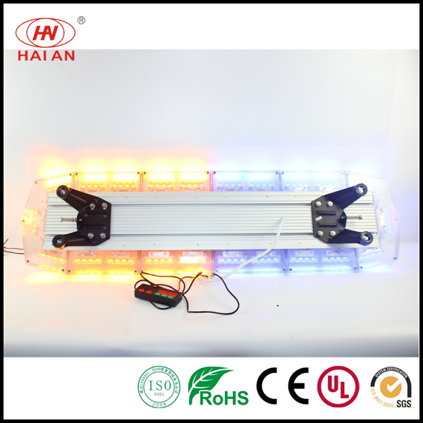 PC Full Size Auto Car Warning Light Bar LED Security Vehicle Flash Lightbar 120cm Ambulance Fire Engine Police Car Lightbar