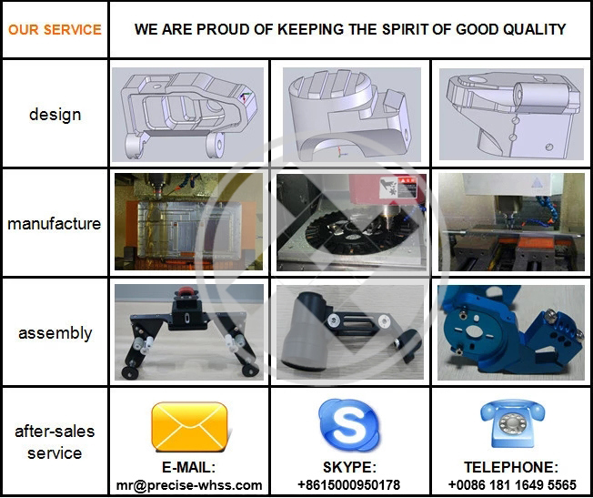 Custom China Anodized Aluminum CNC Machining/Milling/Turning Parts for Electronic Parts