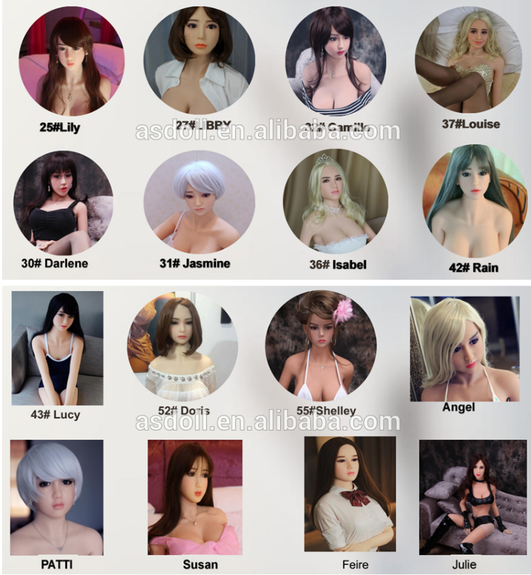 2018 Realistic Sex Dolls Full Solid Silicone Sex Doll for Men