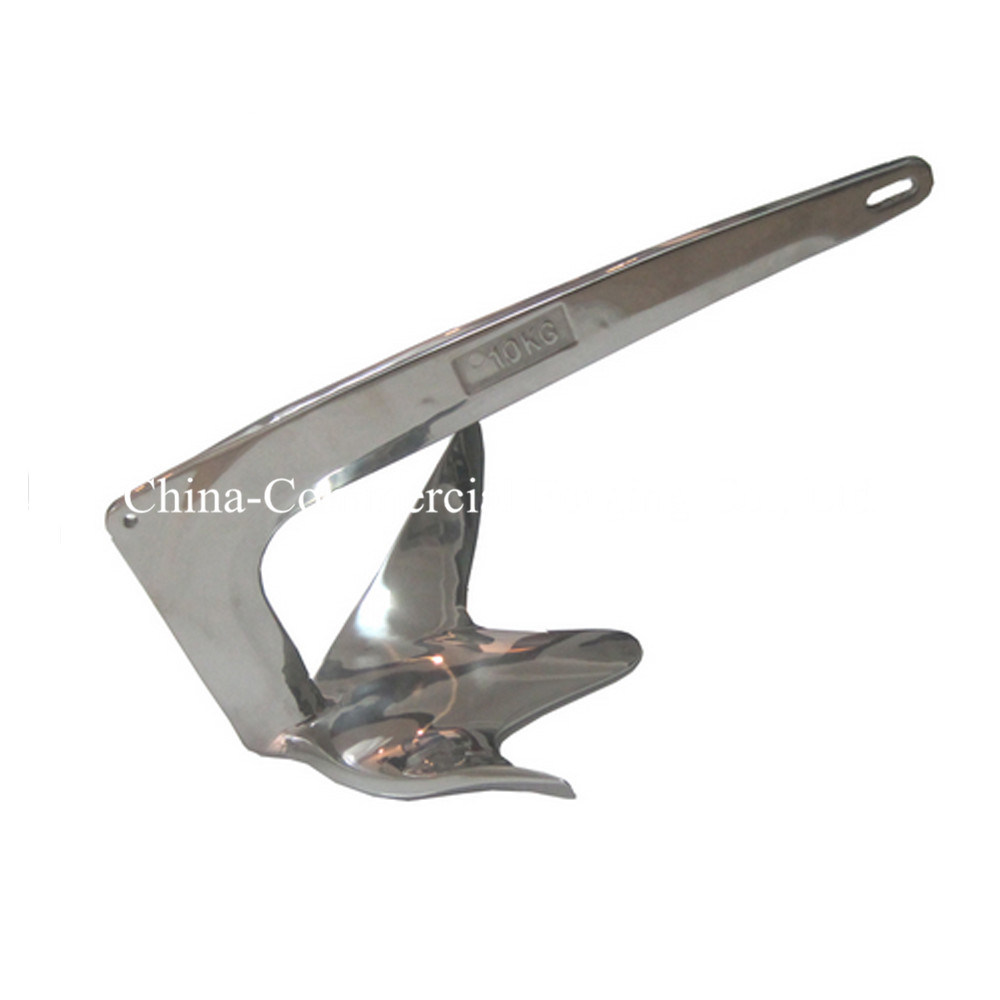 Marine Hardware Inflatable Boat Accessories Stainless Steel Folding Anchor