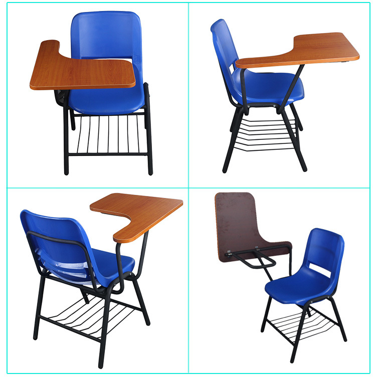 Kids Study Chair with Writing Pad for Primary School