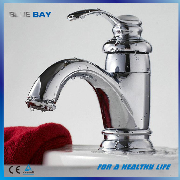 Single Handle Face Wash Brass Basin Sink Faucet