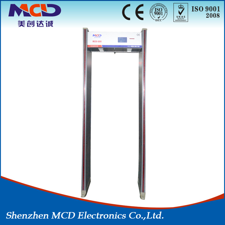 LCD Display Waterproof Walkthrough Metal Detector (MCD-600)