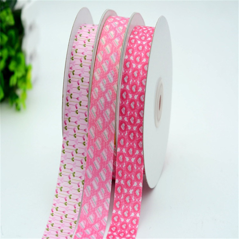 Celebrate It Ribbon Cartoon Printed Christmas Decoration Ribbon