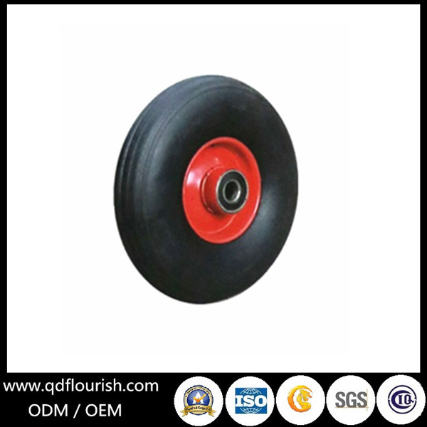 Caster Solid Rubber Wheel 3.50-4 for Hand Trolley