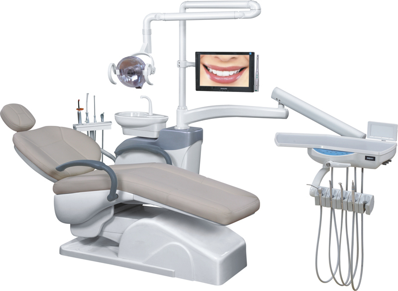 Medical Dental Unit Oral Eletrical Dental Chair with CE & Comfortable for Dentist