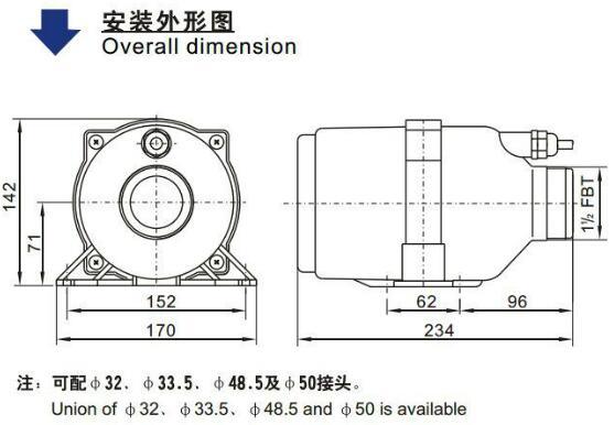 Air Blower Pump (APD) with CE Approved