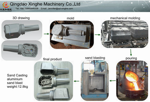 OEM Parts ADC2 Aluminum Casting Die Casting Marine Parts