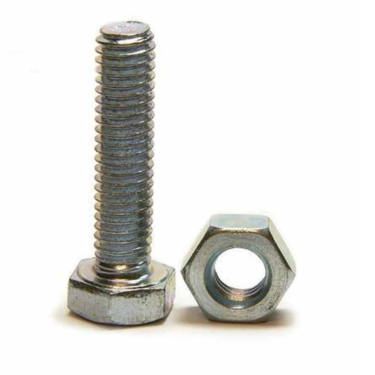 Chinese Fastener Manufacture Hex Head Stainless Steel Machine Screws and Nuts