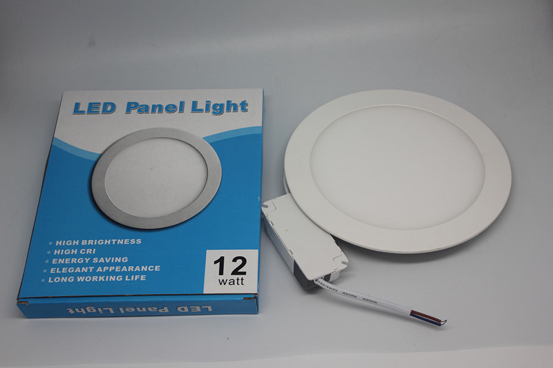 12W LED Ceiling Lamp Dimmable Panel Light with EMC
