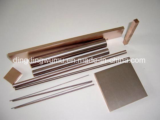 Copper Tungsten Round Bar Electrode for EDM