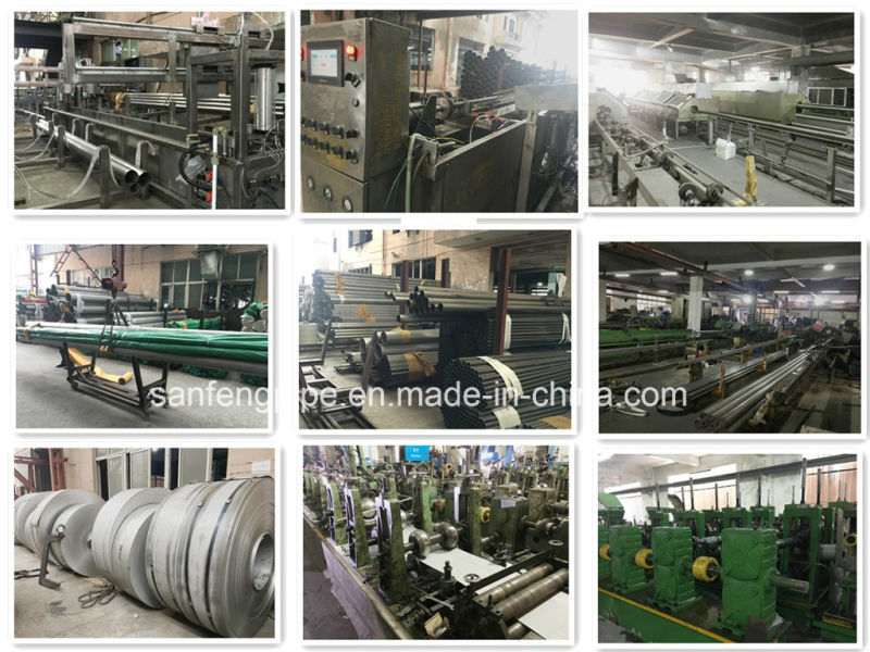 304 Welded Stainless Steel Pipe/Tube