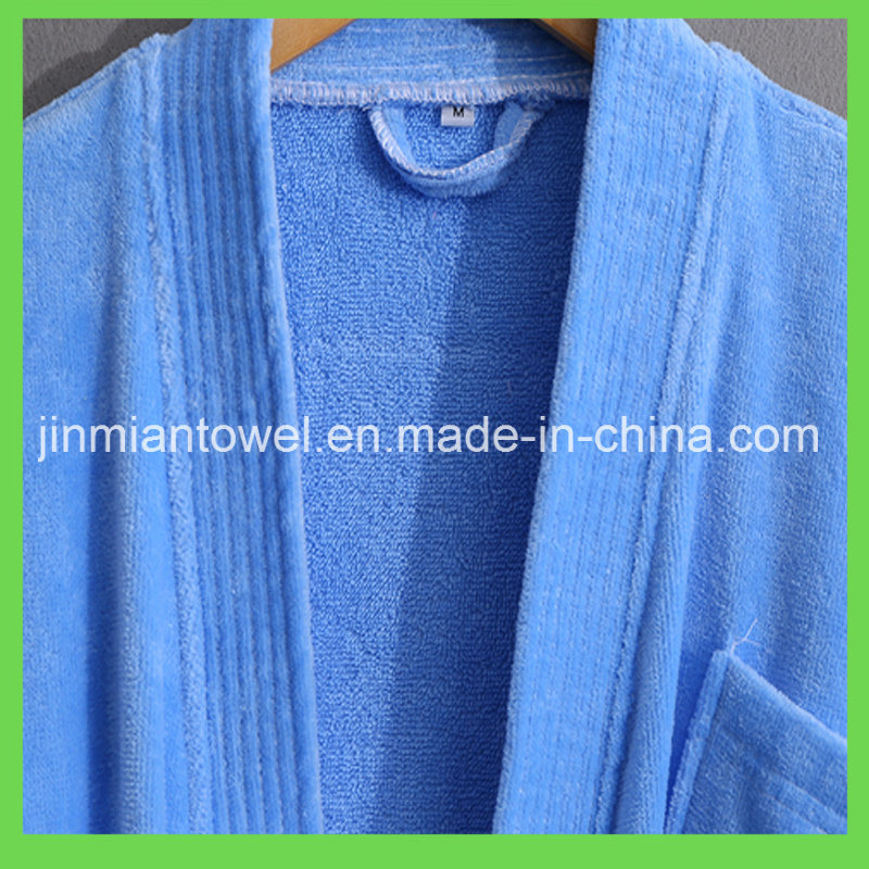 Factory Wholesale Luxury 100%Cotton Terry Cloth Hotel Bathrobe