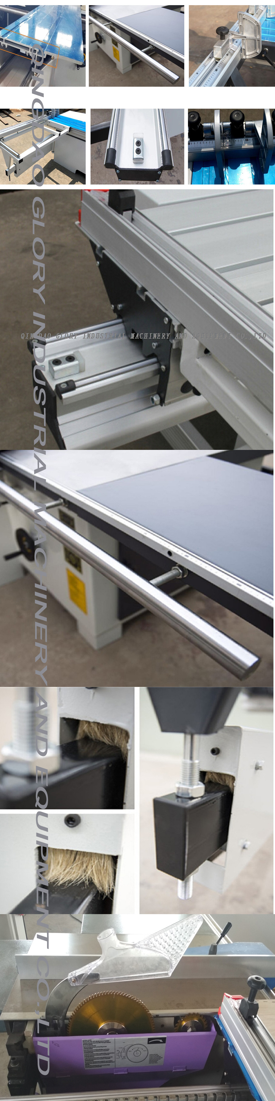 Circular Cut-off Woodworking Angle Precision Sliding Table Panel Saw