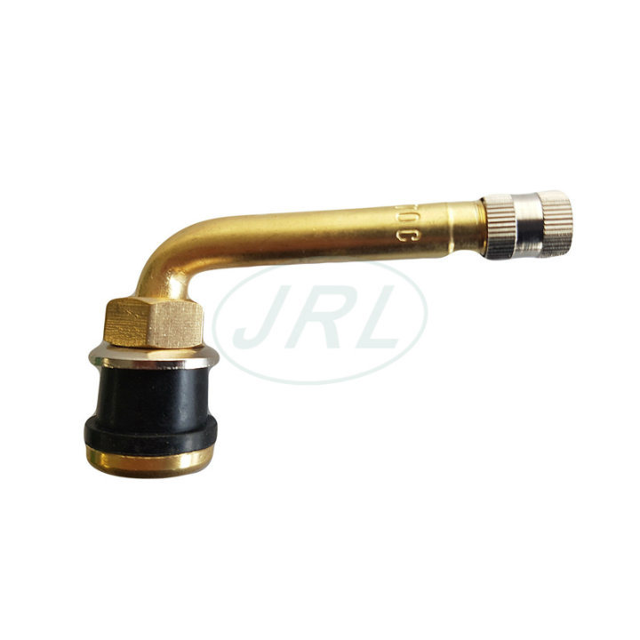 90 Degree Tubeless Brass Truck Tire Valve Stems Tr570c