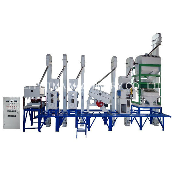 30-40t/Day Small Rice Milling Equipment