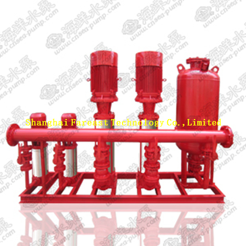 New Horizontal Single Stage Constant Pressure Fire Fighting Pump with Jockey Pump