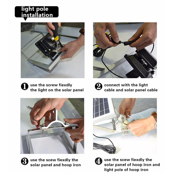 Motion Sensor 12 LED Solar Flood Light Emergency Garden Light