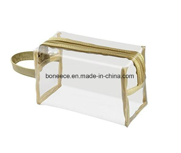 Transparent Cosmetic Bag for Carrying Makeup Toiletry Clear PVC Travel Bag