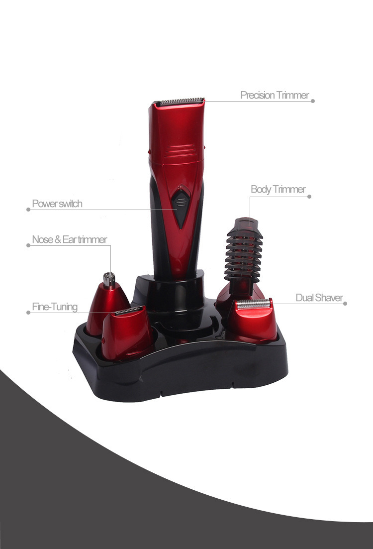 Classic Super Taper Professional Cordless Rechargeable Men Hair Clipper Kit