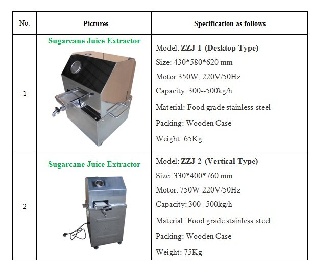 Electric Vertical Sugar Cane Juice Extractor Sugarcane Juicer Machine