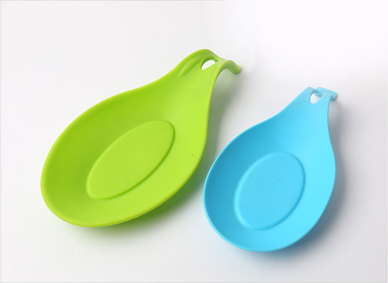 Customized Colorful Small Size Silicone Spoon Mat Pad