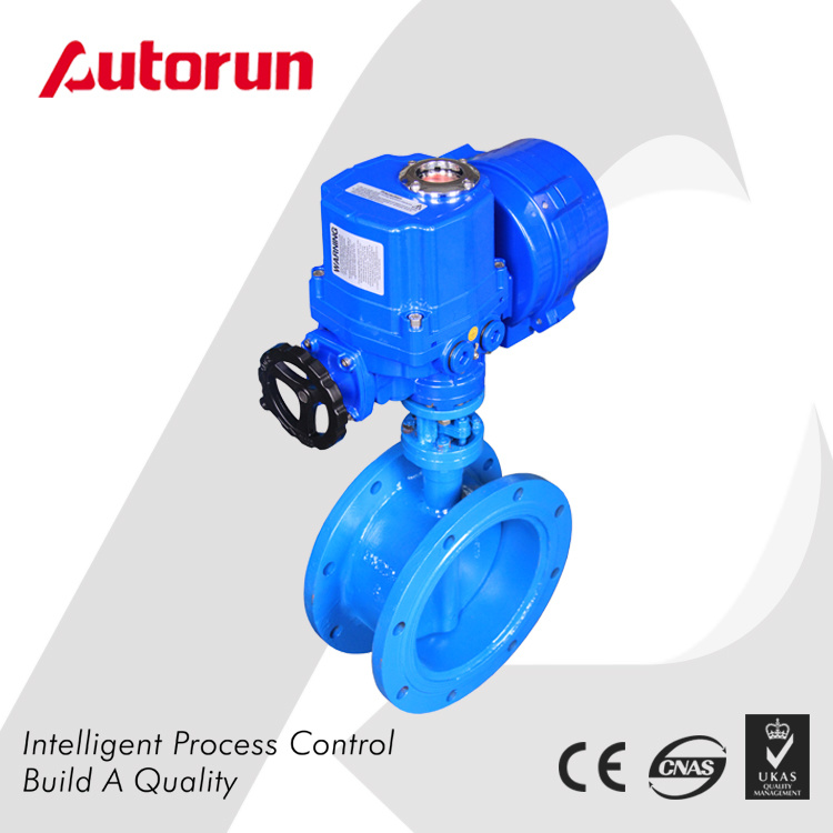 Intelligent Explosion Proof Motorized Ventilated Butterfly Valve