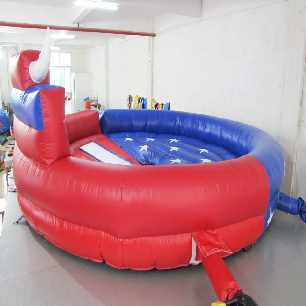America Flag Inflatable Bullfight Paso Doubles Adult Sport Game