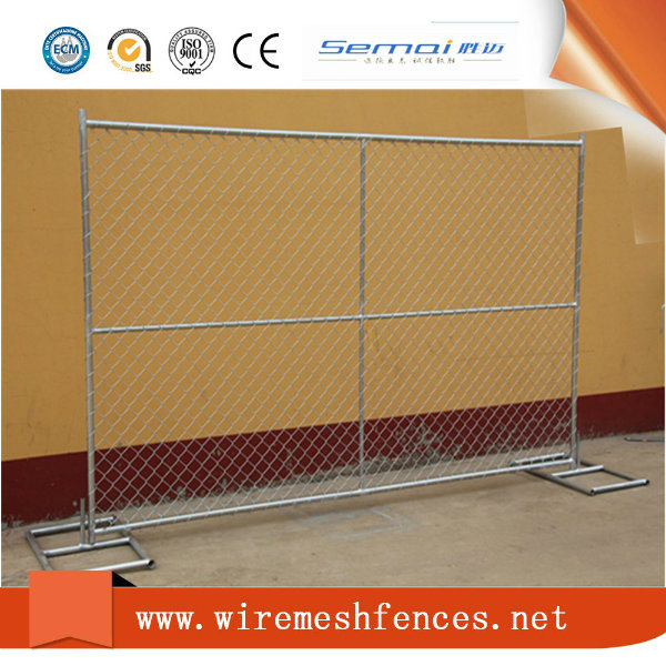 PVC Coated Temporary Chain Link Fence