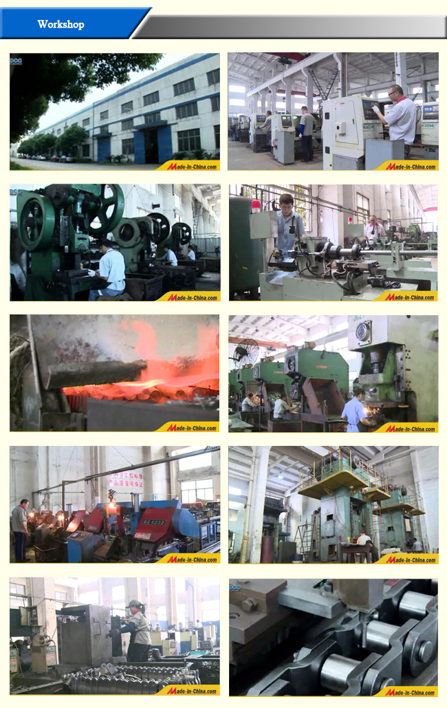Steel Mill Salt Conveyor Roller Engineering Chain for Metallurgy Industry