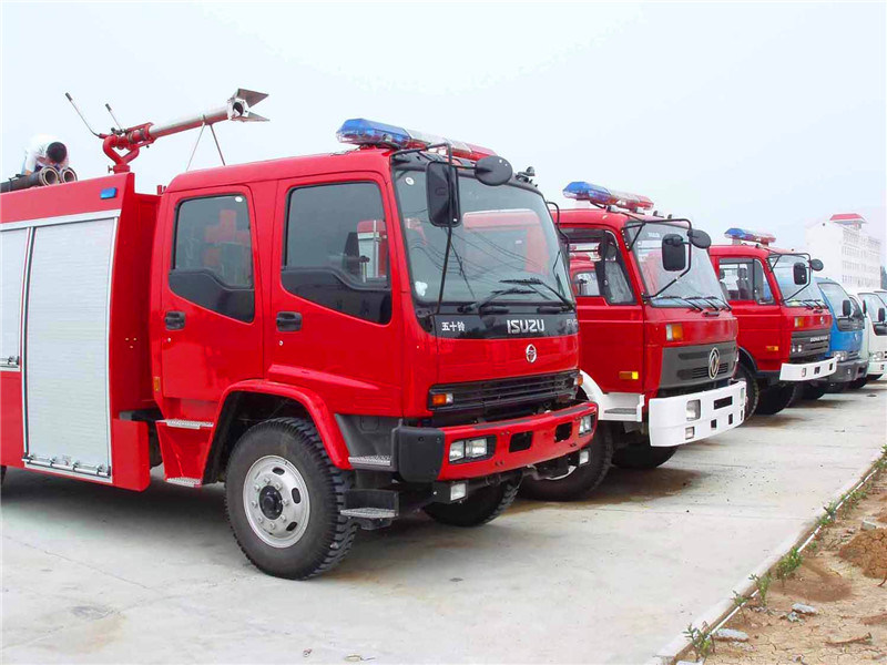 5000L 4*4 Isuzu Rescue Fire Fighting Truck