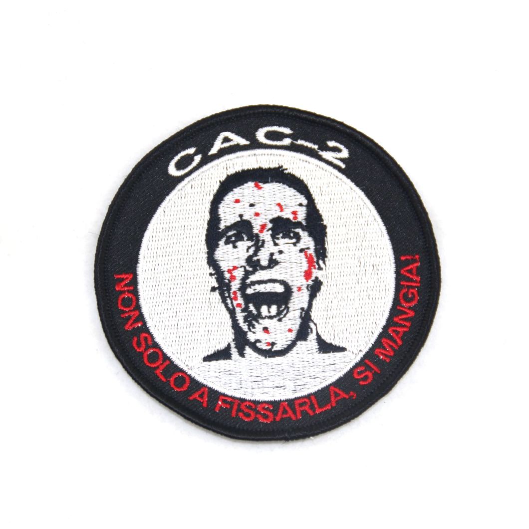 China Direct Factory Custom Image Embroidery Patches for Clothes