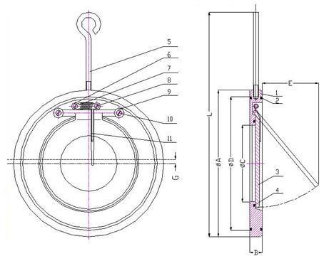 Wafer Thin Type Single Disc Check Valve