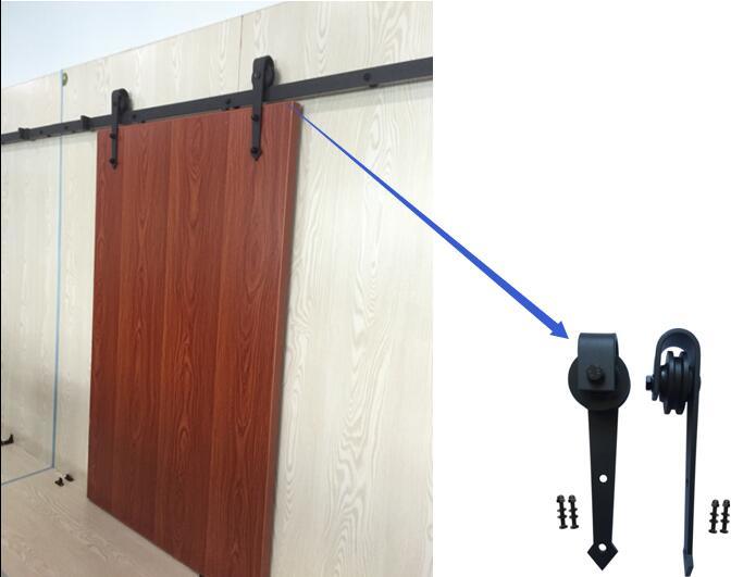 Wooden Door Accessories with Flat Track