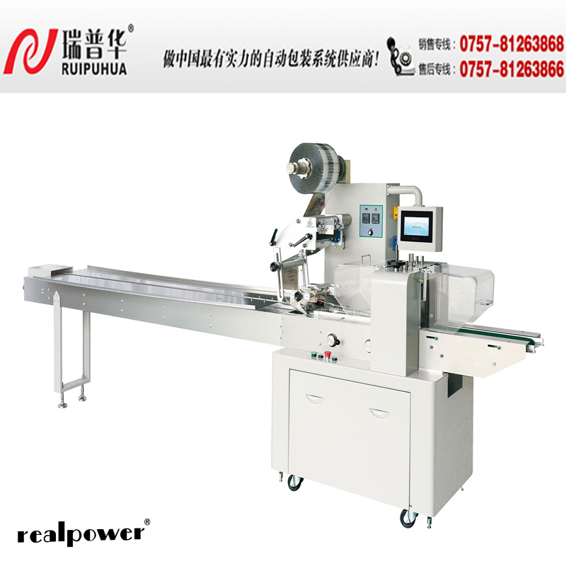 Swiss Roll/Cup Cake Automatic Feeding Package Machine