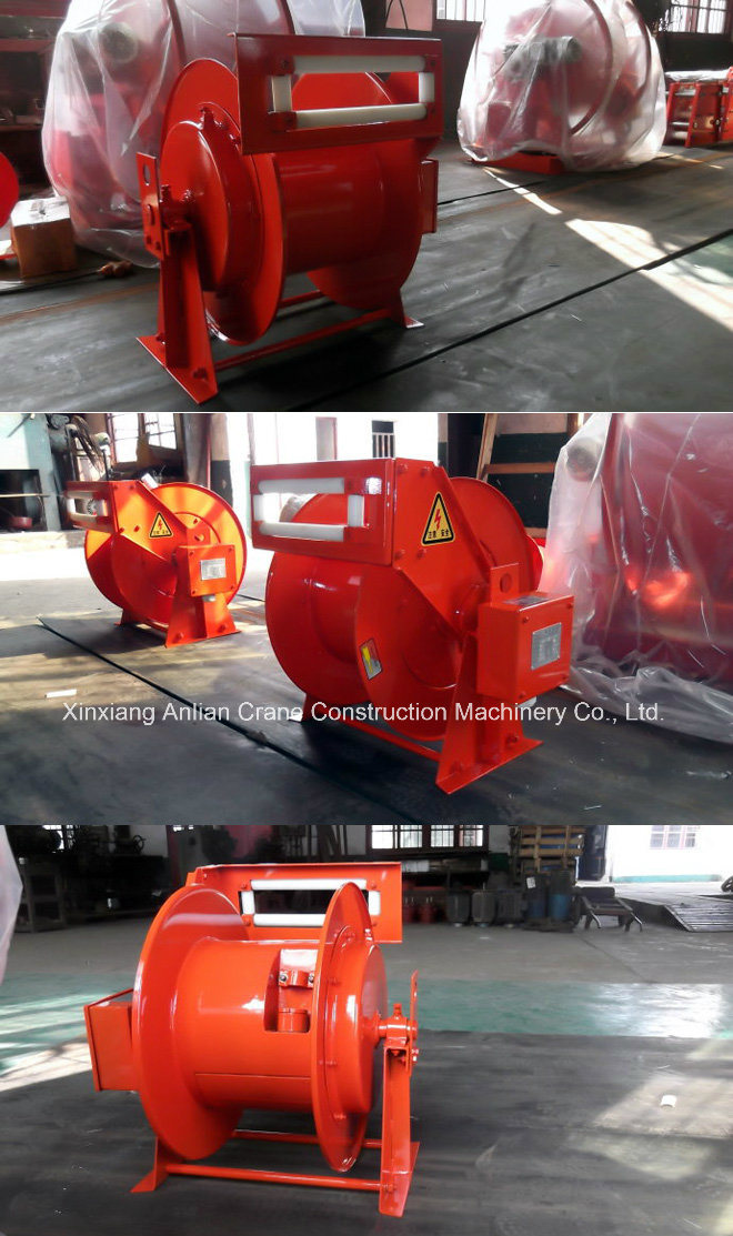 The Convenient Spring Type Cable Reel/Drum for The Crane