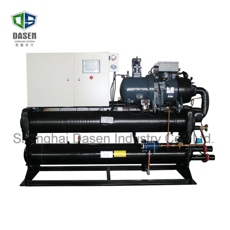 Open Type Bitzer Water Cooled Chiller Freezer