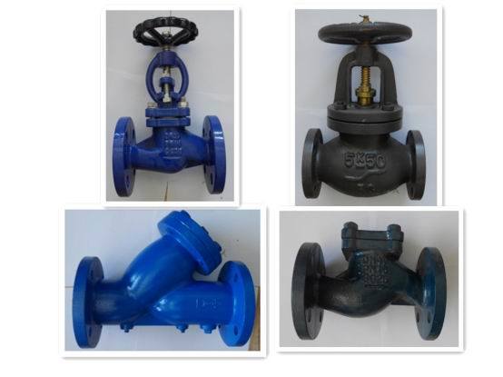OEM Casting Iron and Precision Machining Rubber Wedge Flanged Gate Valve