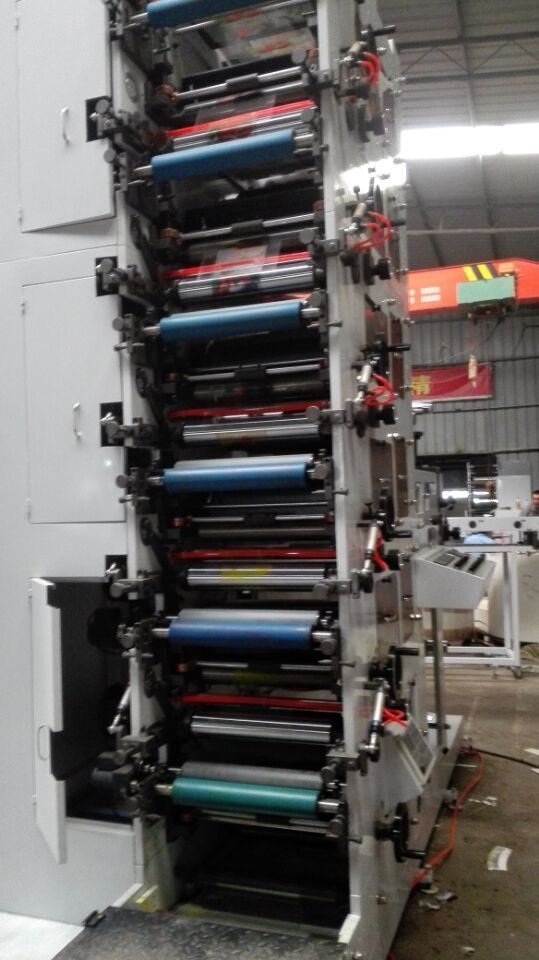Flexographic Printing Machine 6 Color Ruian Factory
