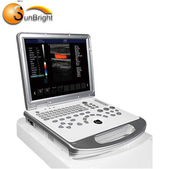 15 Inches LED Display 3D/4D Laptop Color Doppler Ultrasound