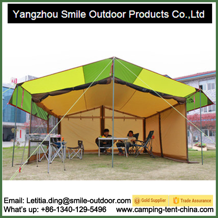 Professional Metal Reflective Orange Outdoor Waterproof Tent Roof Coverings