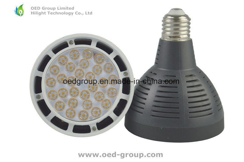 Ce RoHS FCC G12 E27 40W Short Neck LED Track Spot Lighting Dimmable PAR30 LED Light for Shopping Mall