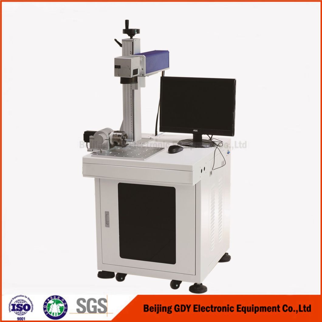 CNC Economical Table Fiber Laser Marking Machine for Stainless Steels, Metals, ABS, Plastics