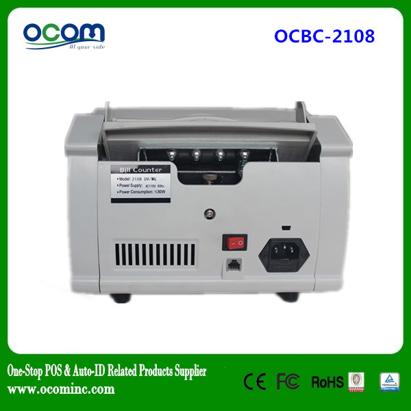 Ocbc-2108 Bill Cash Banknote Sorter Counter for Shop 2015