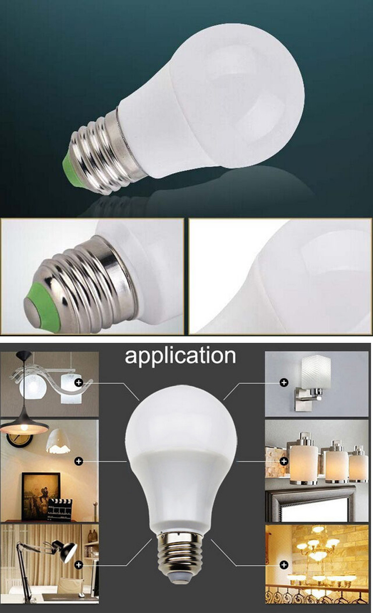 Aluminum High Quality LED Bulb Light LED Bulb E27b22