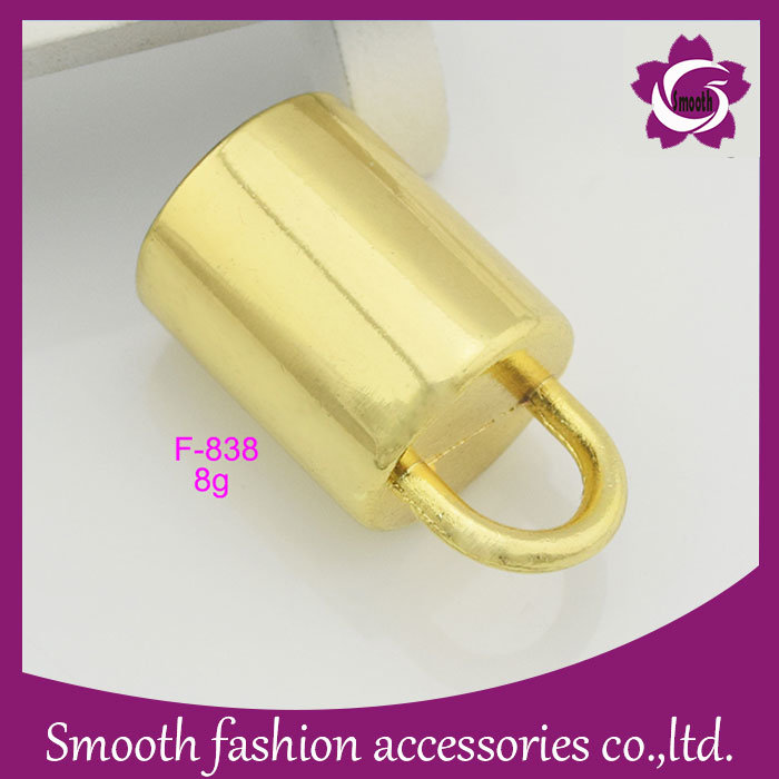 Metal Cord End Stopper Stainless Steel Hardware Rope Bell Shape