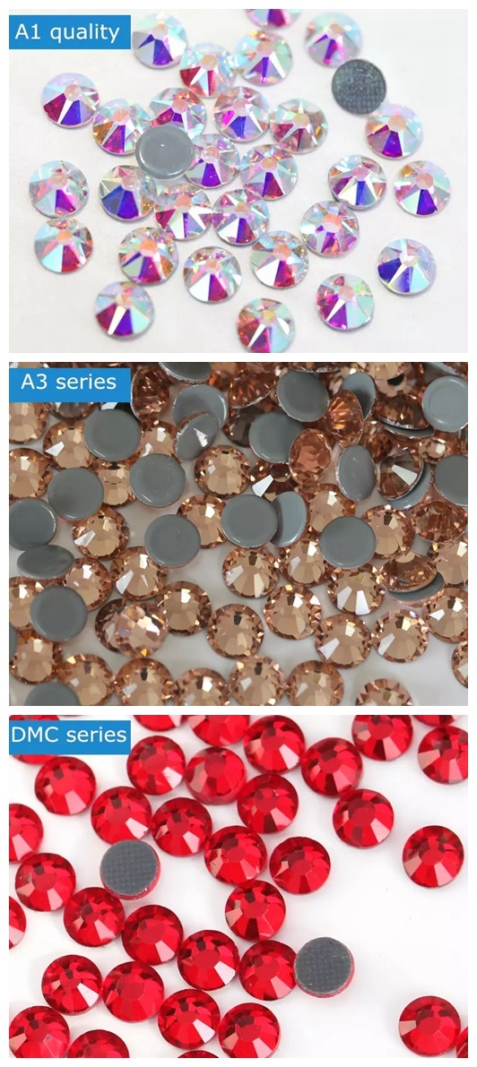 China Wholesale Ss10 Sparkle Hot-Fix Rhinestones for Dancing Dress