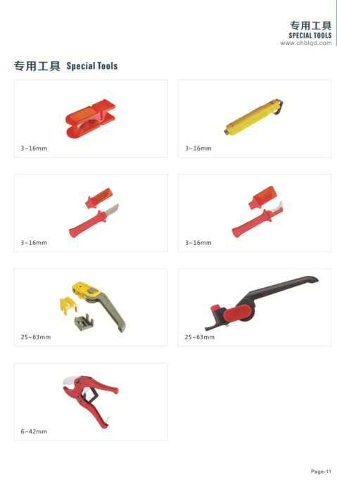 China Manufacturer Multi Function Wire/ Cable Cutter (3-16mm/8-28mm)