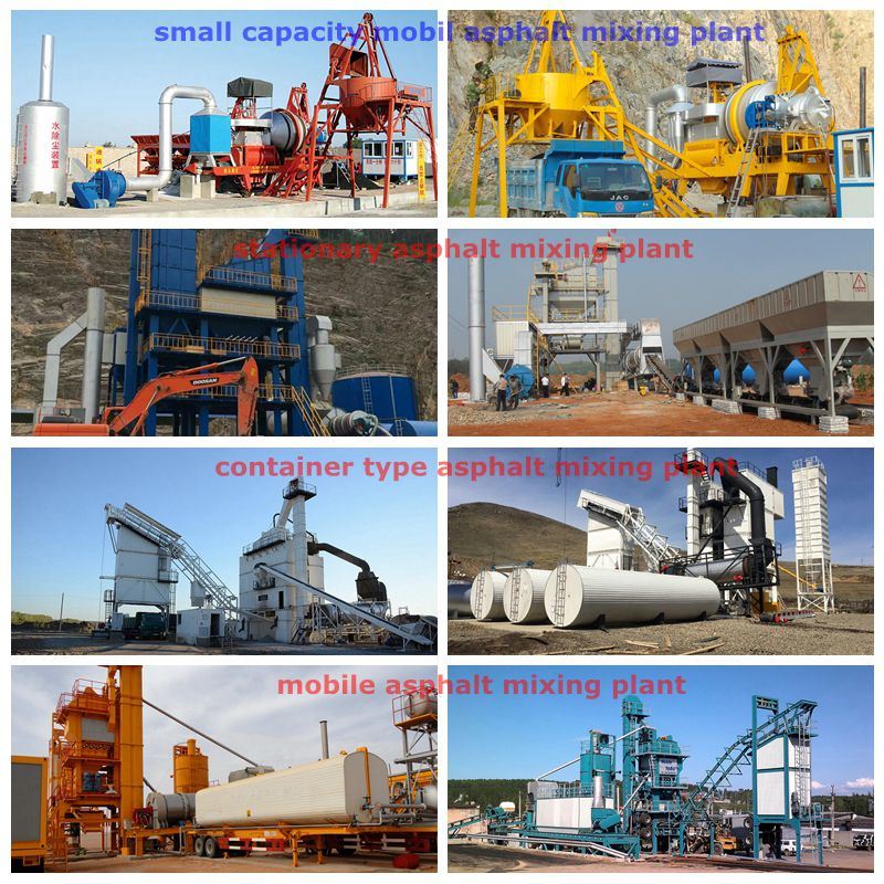 Automatic Control System 40 T/H Asphalt Drum Mix Plant