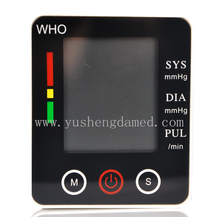 Homecare Hospital Equipment Wrist Type Blood Pressure Monitor Ysd732